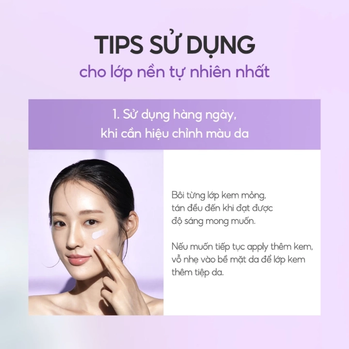 Cách sử dụng kem chống nắng D'Alba để đạt hiệu quả cao nhất