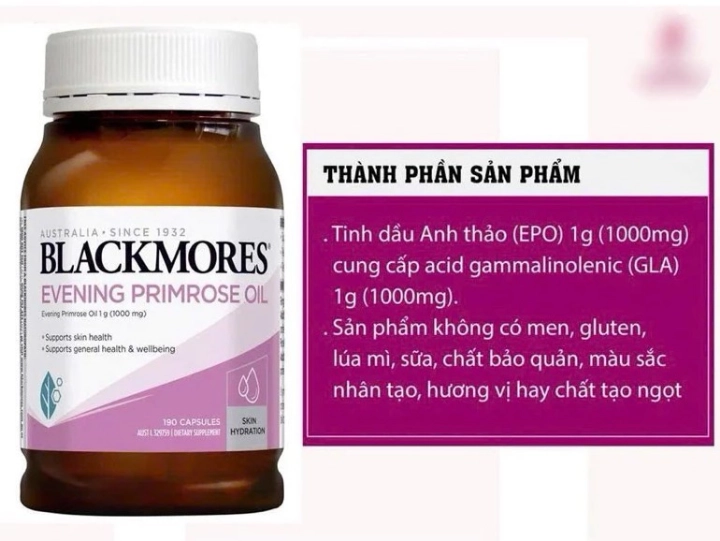 Thành phần tinh dầu hoa anh thảo