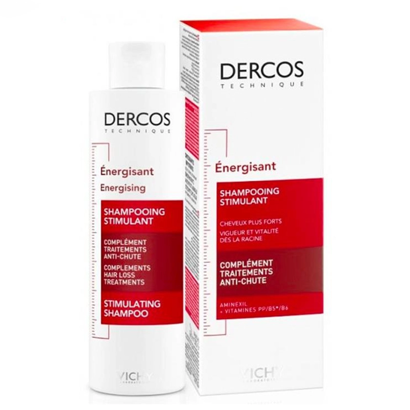 Dầu gội Vichy Dercos đỏ chống rụng tóc dành cho tóc yếu