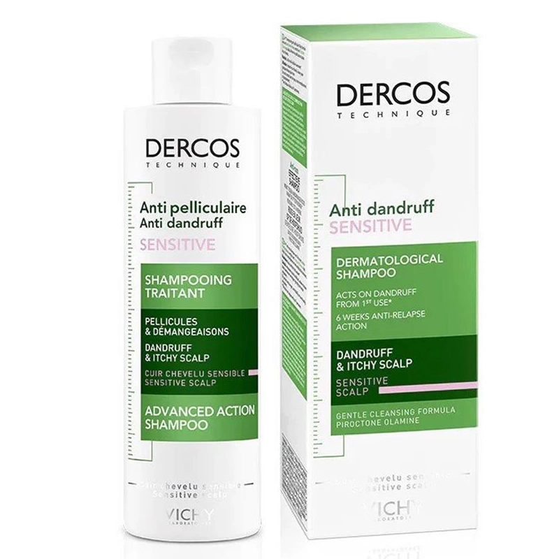 Dầu gội Vichy Dercos xanh 200ml trị gàu cho da đầu dầu