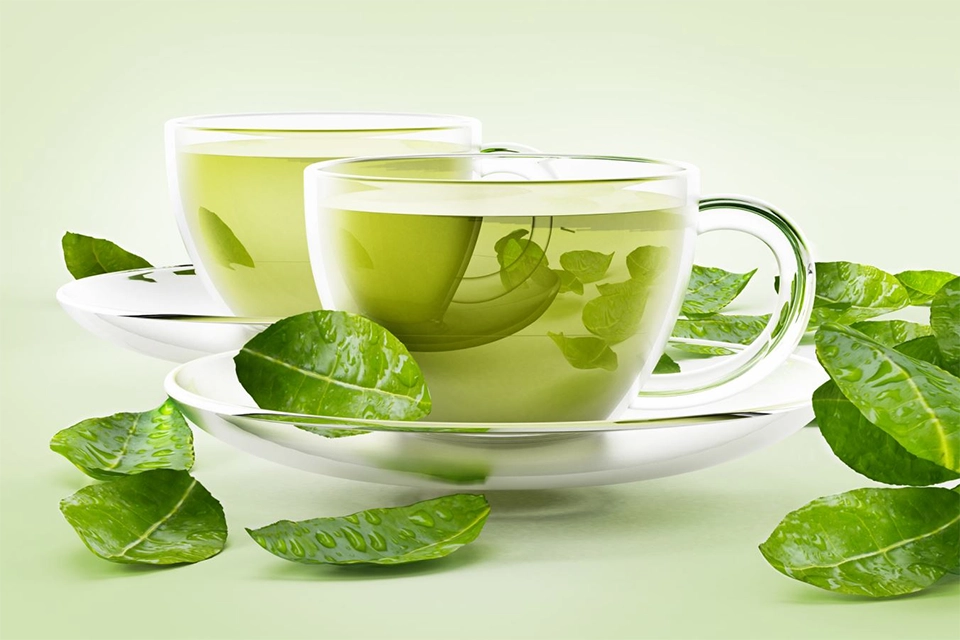 Uống trà xanh buổi sáng giúp chống lão hóa và làm sáng da