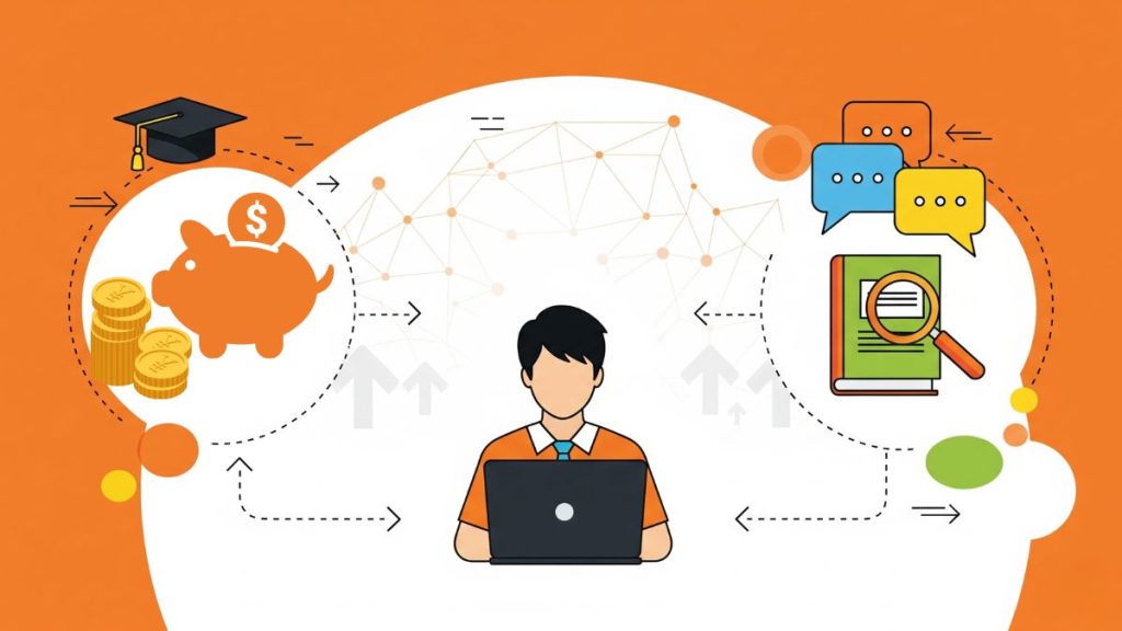 Benefits of e-learning with cost savings and interactive learning environment