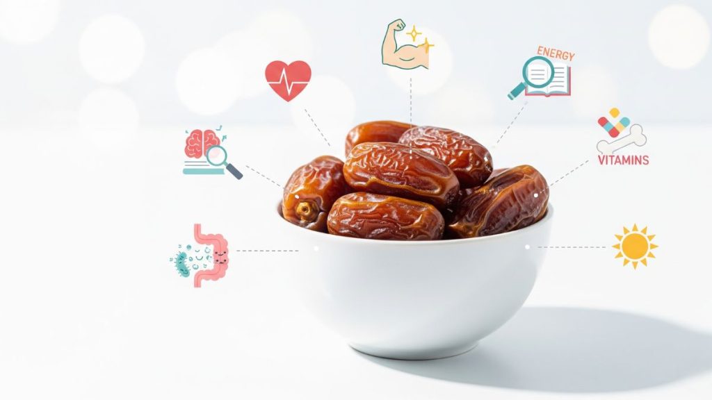 Tác dụng quả chà là tươi với sức khỏe