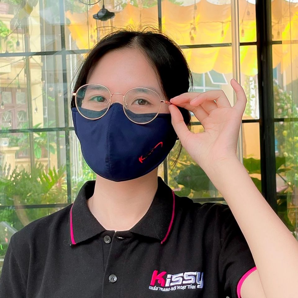 Khẩu trang vải Kissy lọc bụi mịn PM2.5 chính hãng