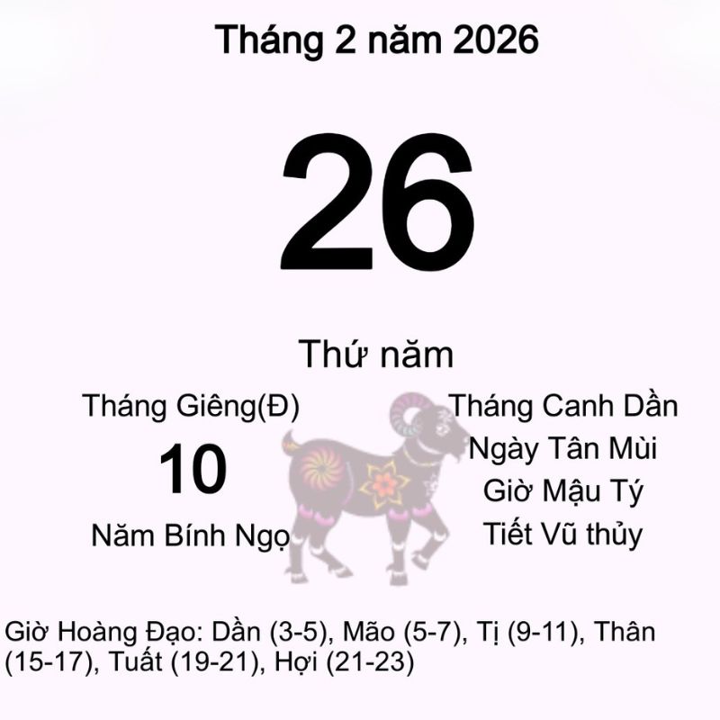 Ngày Vía Thần Tài 2026 là ngày nào? Lịch dương và giờ đẹp mua vàng
